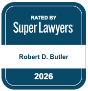 Rated By Super Lawyers | Robert D. Butler | 2026